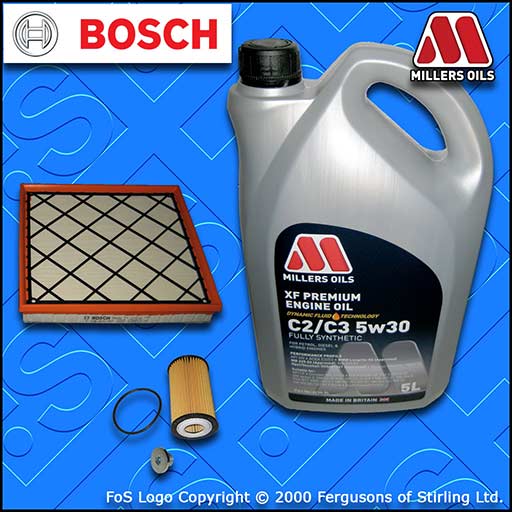 SERVICE KIT for OPEL VAUXHALL ASTRA J MK6 1.6 OIL AIR FILTERS +OIL (2009-2015)