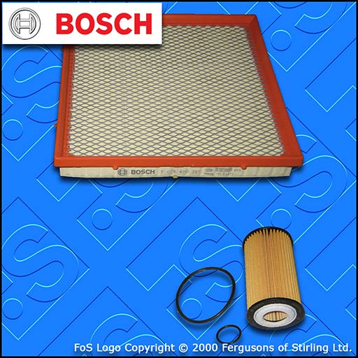 SERVICE KIT for OPEL VAUXHALL ASTRA J MK6 1.4 BOSCH OIL AIR FILTERS (2009-2015)