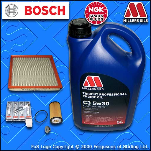 SERVICE KIT OPEL VAUXHALL ASTRA J MK6 1.4 A14XE* OIL AIR FILTER PLUGS +OIL 09-15