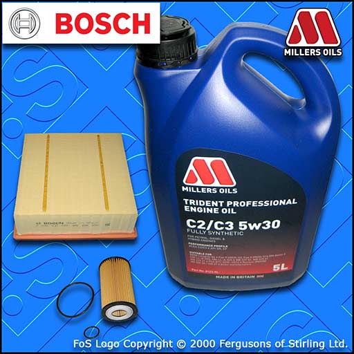 SERVICE KIT OPEL VAUXHALL CORSA E MK4 1.2 1.4 1.6 OIL AIR FILTER+OIL (2014-2021)