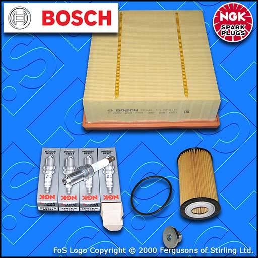 SERVICE KIT for OPEL VAUXHALL CORSA E MK4 1.2 1.4 OIL AIR FILTER PLUGS 2014-2021