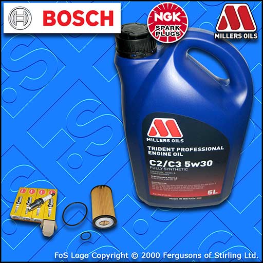 SERVICE KIT OPEL VAUXHALL ZAFIRA B MK2 1.8 16V Z18XER OIL FILTER PLUGS +5L OIL