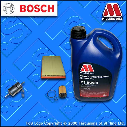 SERVICE KIT for OPEL VAUXHALL MERIVA A 1.4 OIL AIR FUEL FILTER +5L OIL 2003-2007