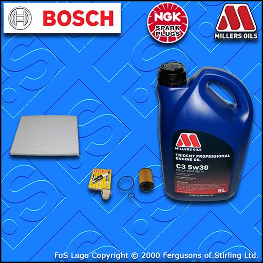 SERVICE KIT OPEL VAUXHALL CORSA D 1.0 Z10XEP<19MA9234 OIL CABIN FILTER PLUG +OIL