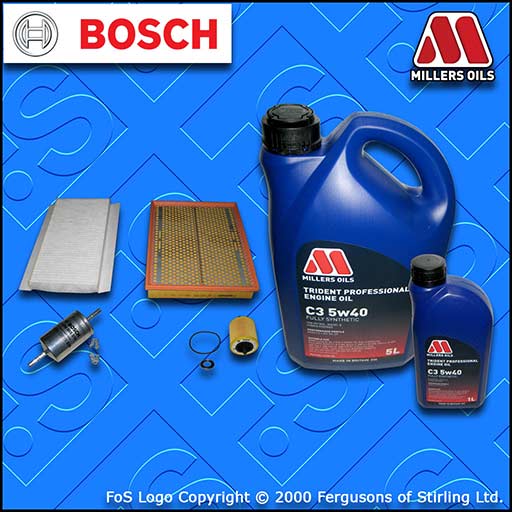 SERVICE KIT VAUXHALL VECTRA C 2.0 TURBO OIL AIR FUEL CABIN FILTER +OIL 2003-2008