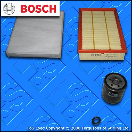 SERVICE KIT for FORD FOCUS MK2 1.8 TDCI BOSCH OIL AIR CABIN FILTERS (2005-2007)
