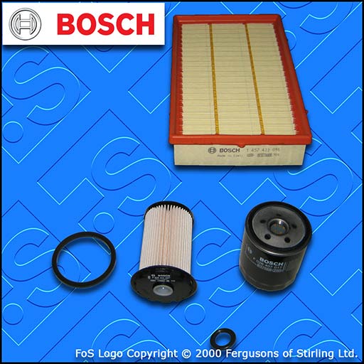 SERVICE KIT for FORD FOCUS MK2 1.8 TDCI BOSCH OIL AIR FUEL FILTERS (2005-2007)