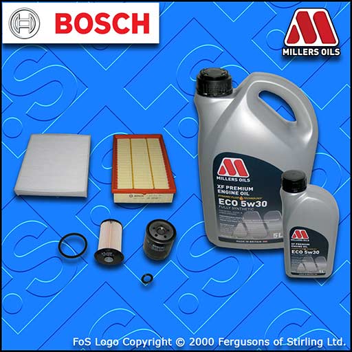 SERVICE KIT for FORD FOCUS MK2 1.8 TDCI OIL AIR FUEL CABIN FILTER +OIL 2005-2007