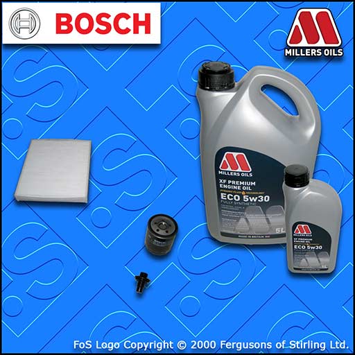 SERVICE KIT for FORD S-MAX 1.8 TDCI OIL CABIN FILTER +5w30 ECO OIL (2007-2010)