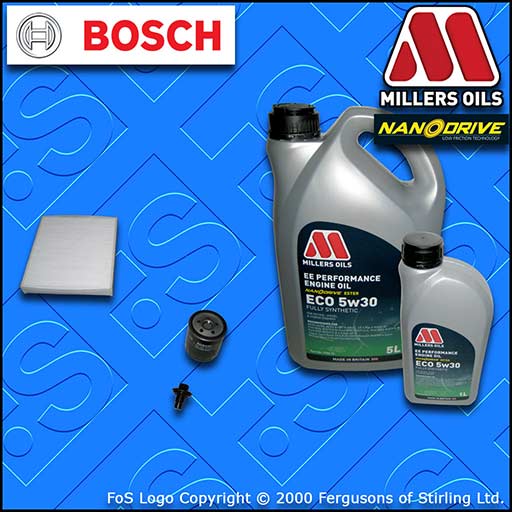 SERVICE KIT for FORD S-MAX 1.8 TDCI OIL CABIN FILTER +5w30 EE OIL (2007-2010)