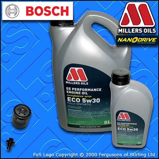 Mondeo MK4 1.8 TDCi Oil Air Filter Service Kit Genuine Bosch 2007-2014 