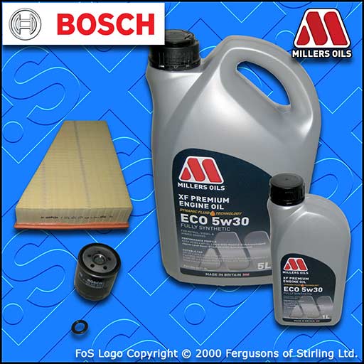 SERVICE KIT for FORD S-MAX 1.8 TDCI OIL AIR FILTER +5w30 XFECO OIL (2007-2010)
