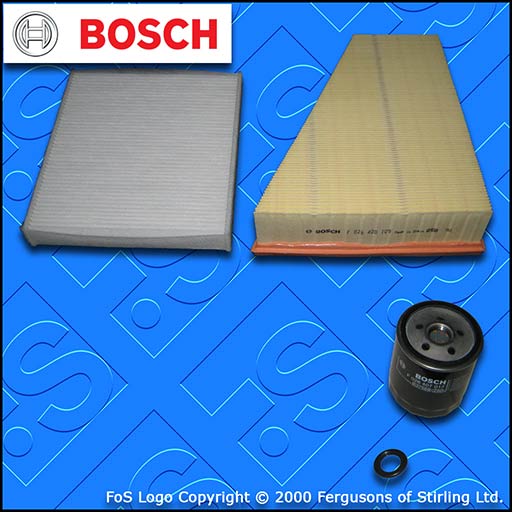 SERVICE KIT for FORD S-MAX 1.8 TDCI BOSCH OIL AIR CABIN FILTERS (2007-2010)