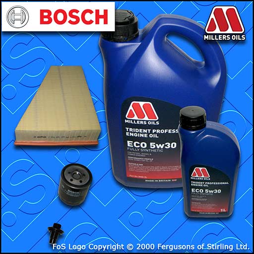 SERVICE KIT for FORD S-MAX 1.8 TDCI OIL AIR FILTER +5w30 LL OIL (2007-2010)