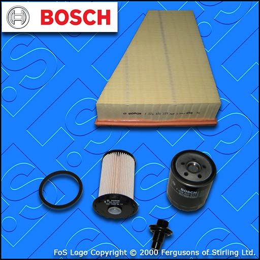 SERVICE KIT for FORD MONDEO MK4 1.8 TDCI BOSCH OIL AIR FUEL FILTERS (2007-2010)