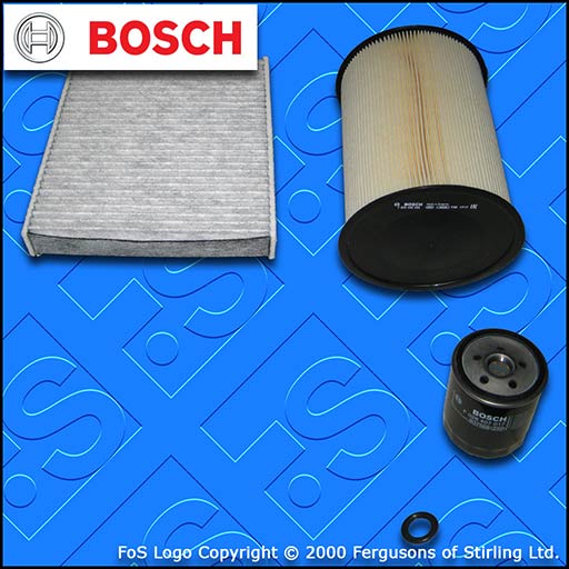 SERVICE KIT for FORD FOCUS MK2 1.8 TDCI BOSCH OIL AIR CABIN FILTERS (2007-2012)