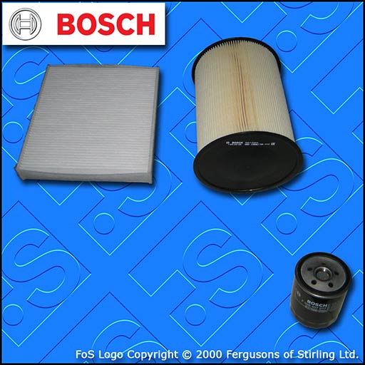 SERVICE KIT for FORD C-MAX 1.8 TDCI BOSCH OIL AIR CABIN FILTERS (2007-2010)