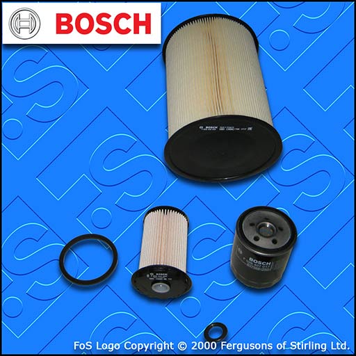 SERVICE KIT for FORD FOCUS MK2 1.8 TDCI BOSCH OIL AIR FUEL FILTERS (2007-2012)