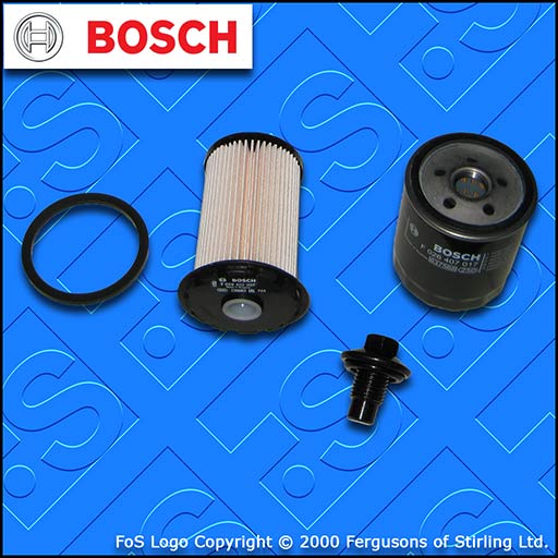 SERVICE KIT for FORD MONDEO MK4 1.8 TDCI OIL FUEL FILTERS SUMP PLUG (2007-2010)