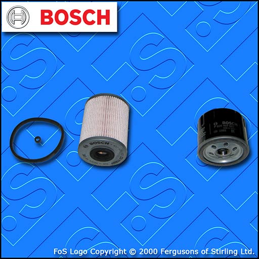 SERVICE KIT for RENAULT SCENIC II 1.9 DCI OIL FUEL FILTERS (2003-2009)