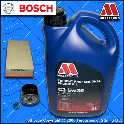 SERVICE KIT for NISSAN MICRA K12 1.5 DCI OIL AIR FILTER +5w30 LL OIL (2007-2010)