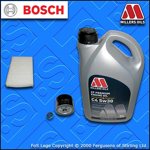 SERVICE KIT for NISSAN JUKE 1.5 DCI OIL CABIN FILTERS +C4 OIL (2010-2014)