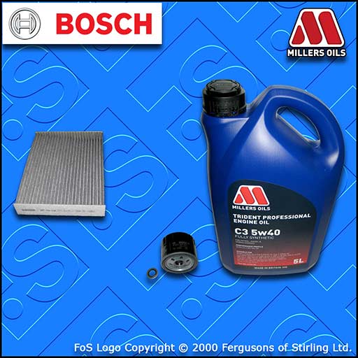 SERVICE KIT for RENAULT SCENIC III 1.5 DCI K9K8* -DPF OIL CABIN FILTER+OIL 09-11