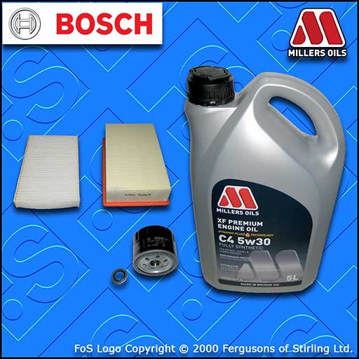 SERVICE KIT for NISSAN JUKE 1.5 DCI OIL AIR CABIN FILTERS +C4 OIL (2010-2014)