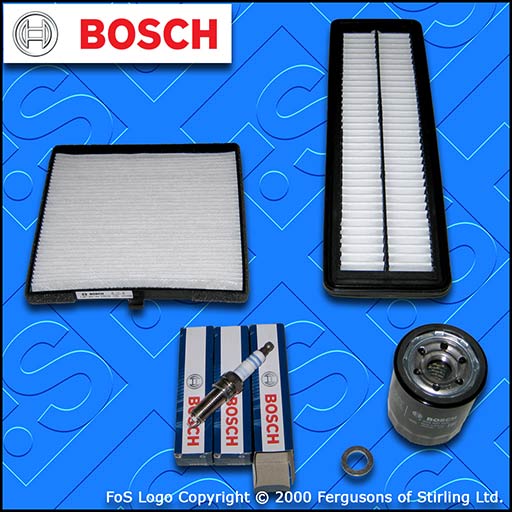 SERVICE KIT for HYUNDAI i10 1.0 OIL AIR CABIN FILTERS SPARK PLUGS (2013-2021)