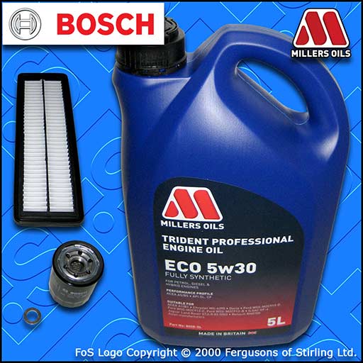 SERVICE KIT for HYUNDAI i10 1.0 1.2 OIL AIR FILTERS +OIL (2013-2021)