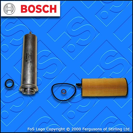 SERVICE KIT for BMW X5 (F15) M50D BOSCH OIL FUEL FILTERS (2013-2018)