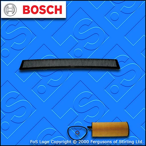 SERVICE KIT for BMW X3 2.0 D E83 N47 BOSCH OIL CABIN FILTERS (2007-2010)