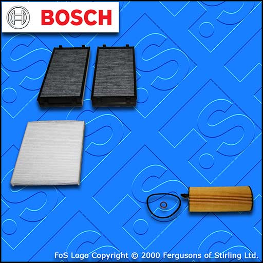 SERVICE KIT for BMW X5 (F15) M50D BOSCH OIL CABIN FILTERS (2013-2018)