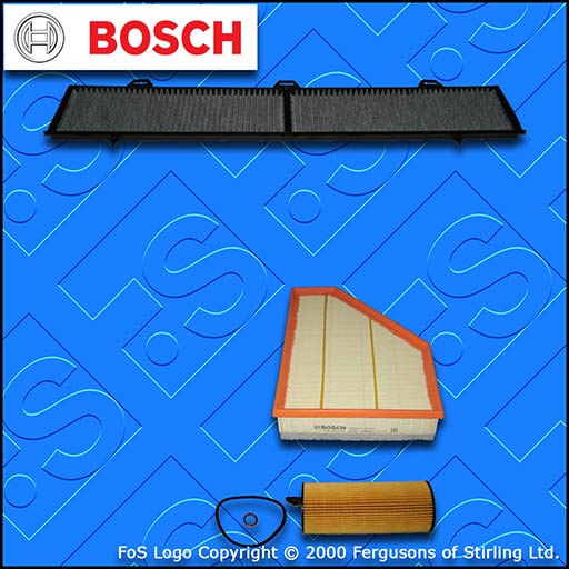 SERVICE KIT for BMW X1 16d 18d 20d 23d E84 BOSCH OIL AIR CABIN FILTERS 2009-2012