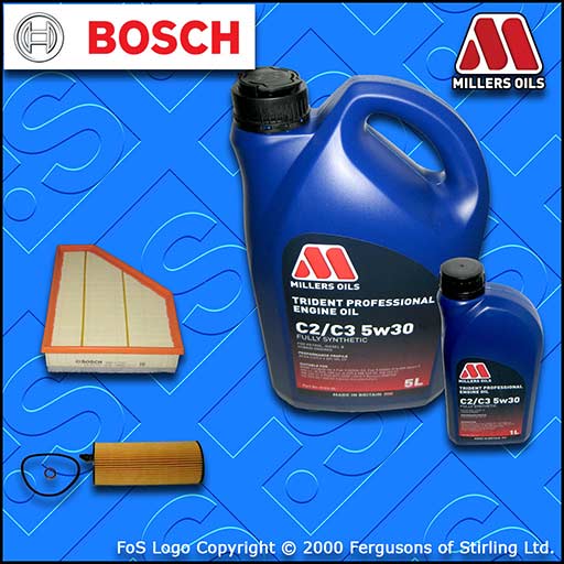 SERVICE KIT BMW 1 SERIES 123D E81 E82 E87 E88 N47 OIL AIR FILTER+OIL (2008-2013)