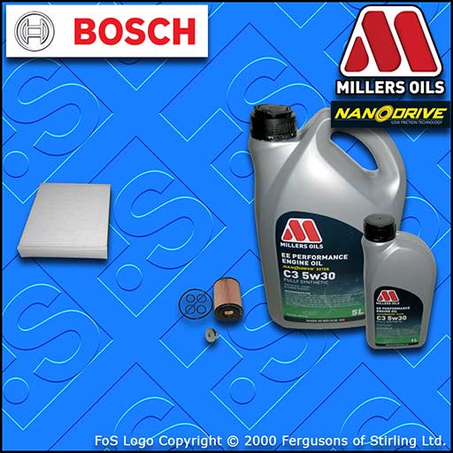 SERVICE KIT OPEL VAUXHALL ASTRA J MK6 1.7 CDTI OIL CABIN FILTER +OIL (2009-2015)