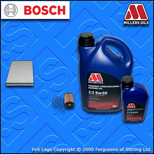 SERVICE KIT for OPEL VAUXHALL ASTRA H MK5 1.7 CDTI DTJ DTR OIL CABIN FILTER +OIL