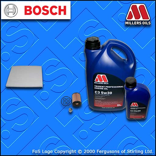 SERVICE KIT OPEL VAUXHALL CORSA D MK3 1.7 CDTI OIL CABIN FILTER +OIL (2006-2014)