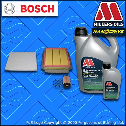 SERVICE KIT OPEL VAUXHALL CORSA D MK3 1.7 CDTI OIL AIR CABIN FILTER +OIL (06-14)