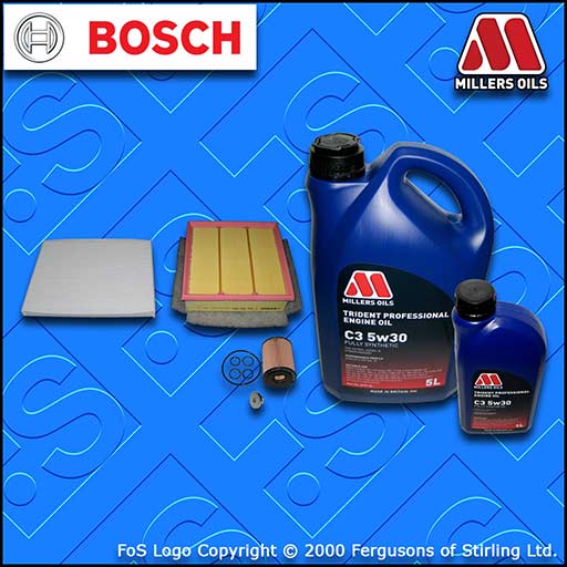 SERVICE KIT OPEL VAUXHALL CORSA D MK3 1.7 CDTI OIL AIR CABIN FILTER +OIL (06-14)