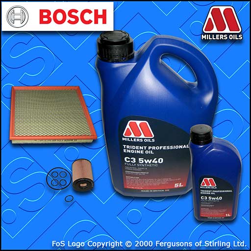 SERVICE KIT for OPEL VAUXHALL ASTRA J MK6 1.7 CDTI OIL AIR FILTER +OIL 2009-2015