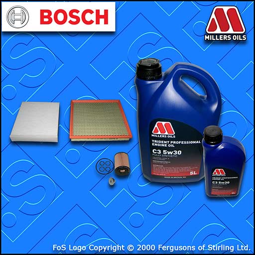 SERVICE KIT OPEL VAUXHALL ASTRA J MK6 1.7 CDTI OIL AIR CABIN FILTER +OIL (09-15)