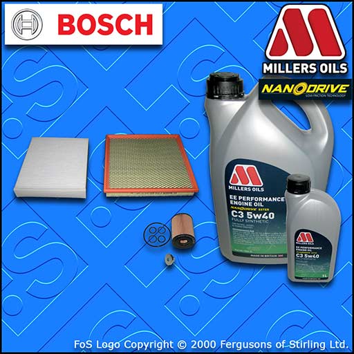 SERVICE KIT OPEL VAUXHALL ASTRA J MK6 1.7 CDTI OIL AIR CABIN FILTER +OIL (09-15)