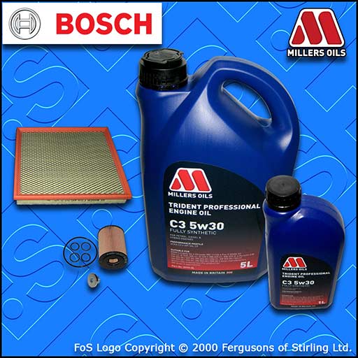 SERVICE KIT for OPEL VAUXHALL ASTRA J MK6 1.7 CDTI OIL AIR FILTER +OIL 2009-2015