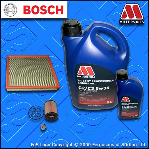 SERVICE KIT for OPEL VAUXHALL ASTRA J MK6 1.7 CDTI OIL AIR FILTER +OIL 2009-2015