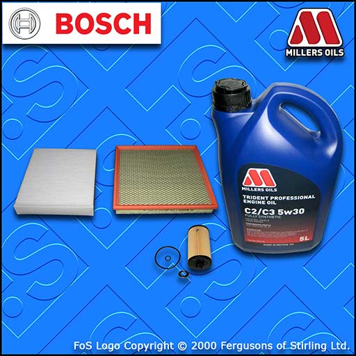 SERVICE KIT OPEL VAUXHALL ASTRA J MK6 1.6 CDTI OIL AIR CABIN FILTER +OIL (13-16)