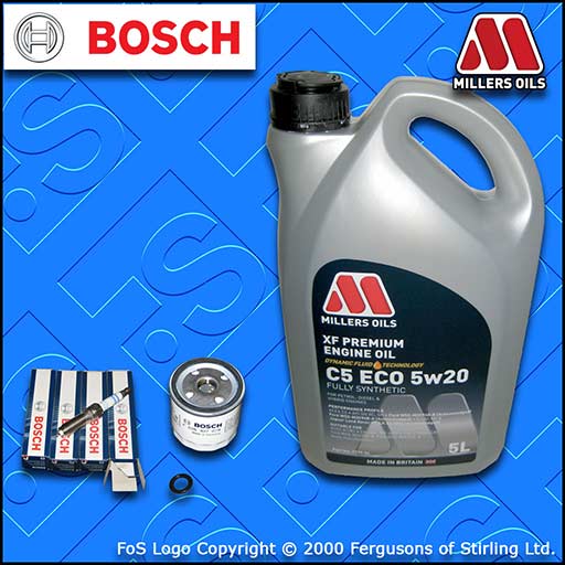 SERVICE KIT FORD FOCUS MK3 1.5 ECOBOOST OIL FILTER PLUGS +5w20 EB OIL 2014-2018