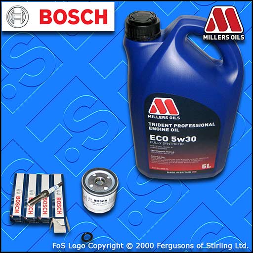 SERVICE KIT FORD FOCUS MK3 1.5 ECOBOOST OIL FILTER PLUGS +5w30 LL OIL 2014-2018