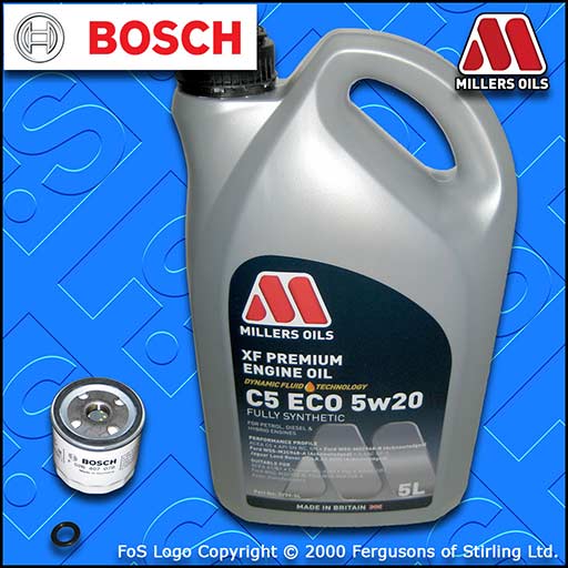 SERVICE KIT for FORD S-MAX 1.6 ECOBOOST OIL FILTER +5w20 EB OIL (2011-2014)
