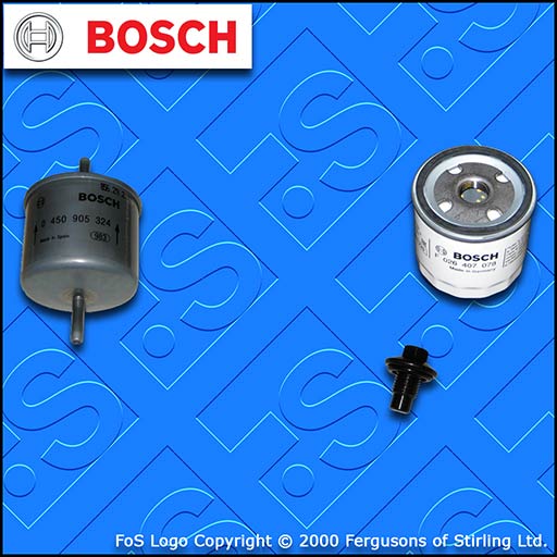 SERVICE KIT for FORD PUMA 1.4 BOSCH OIL FUEL FILTERS (1997-2000)
